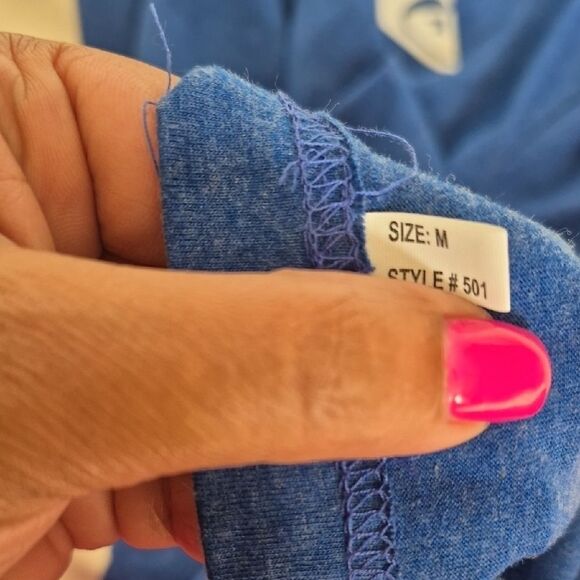 Quiksilver Men's Heathered Blue Tee - Picture 13 of 16